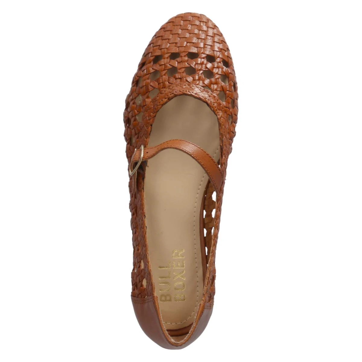 BullboxerSpangenballerinas - Cognac