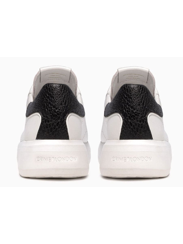 Sneakers LOW TOP LEVEL UP White - Crime London