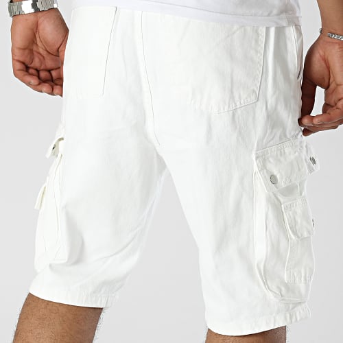 Short Cargo Jean Blanc