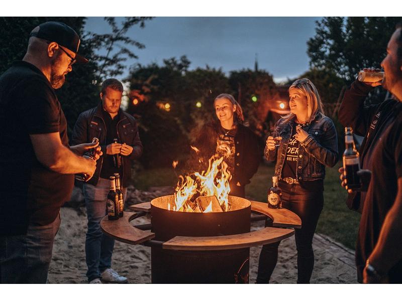 Moesta BBQ Feuerstelle Bandit Feuerschale und Grill
