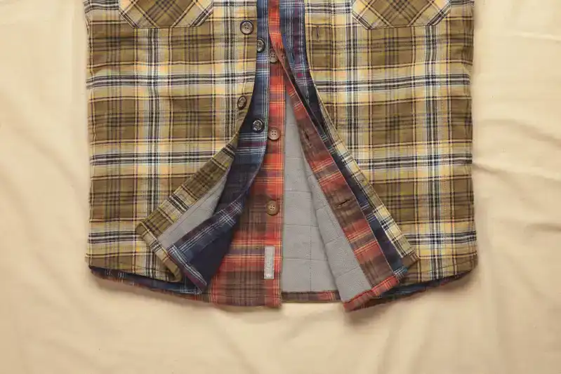 Snowcap Lined Flannel Blouse