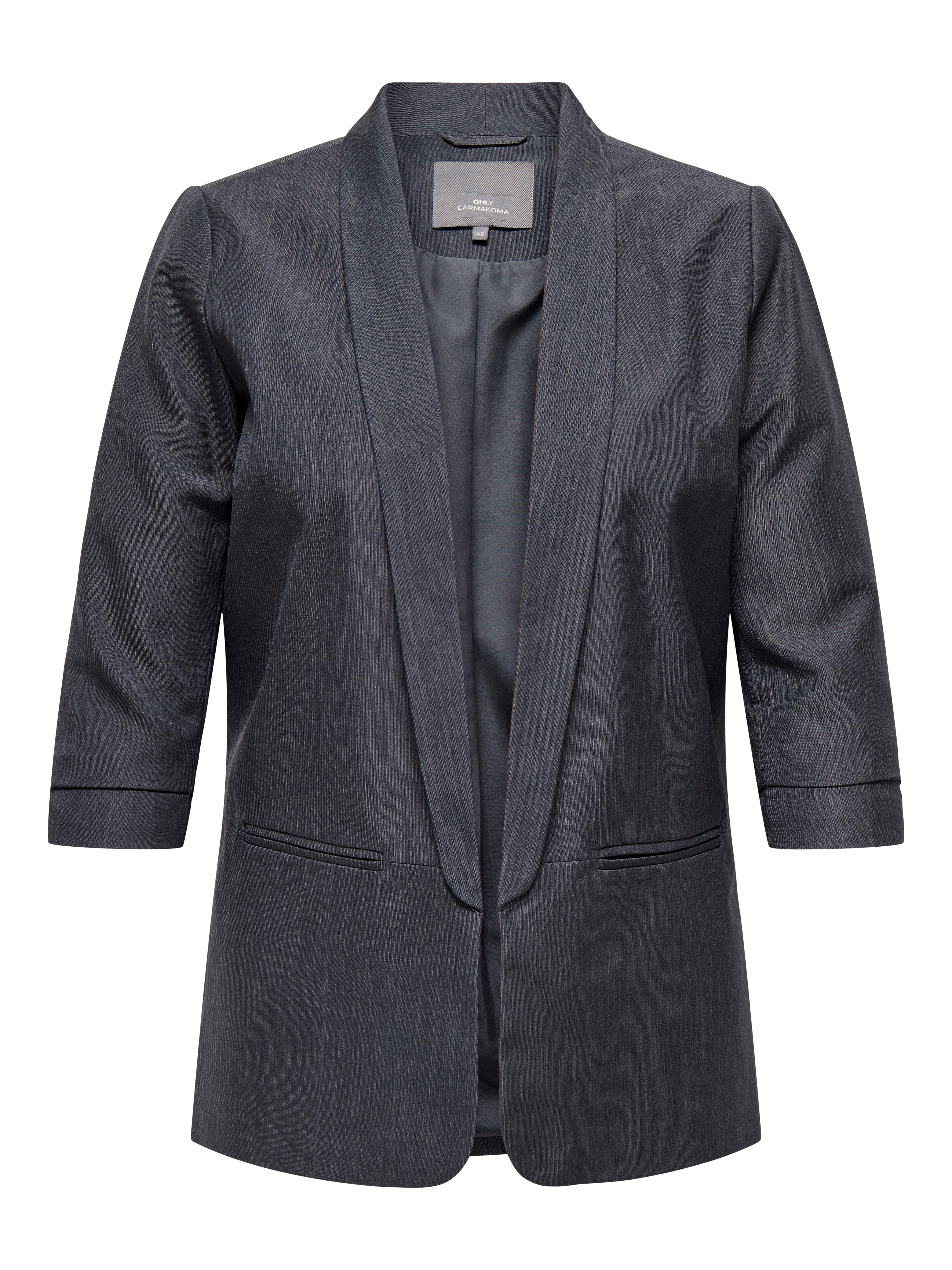CARELLY Blazer Dark Grey Melange