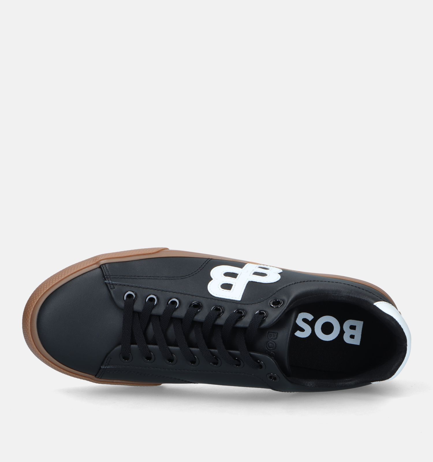 Veterschoenen zwart
