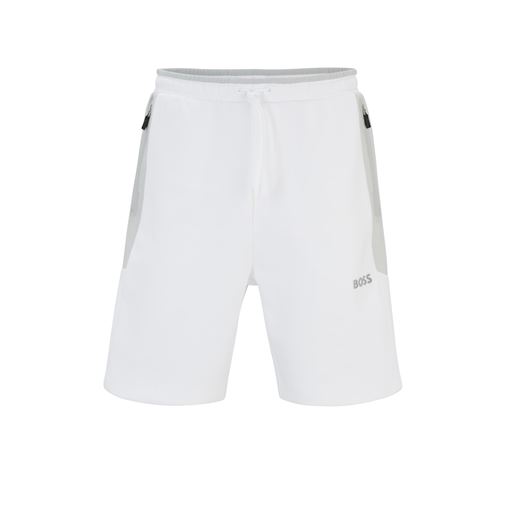 Boss Green Headlo Shorts, White, XL