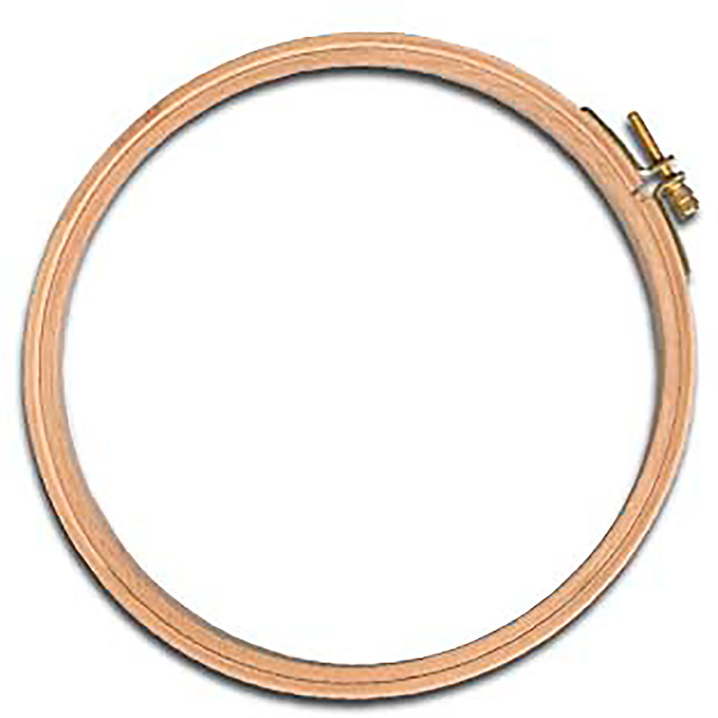 Tambour à broder bois D 15.5cm