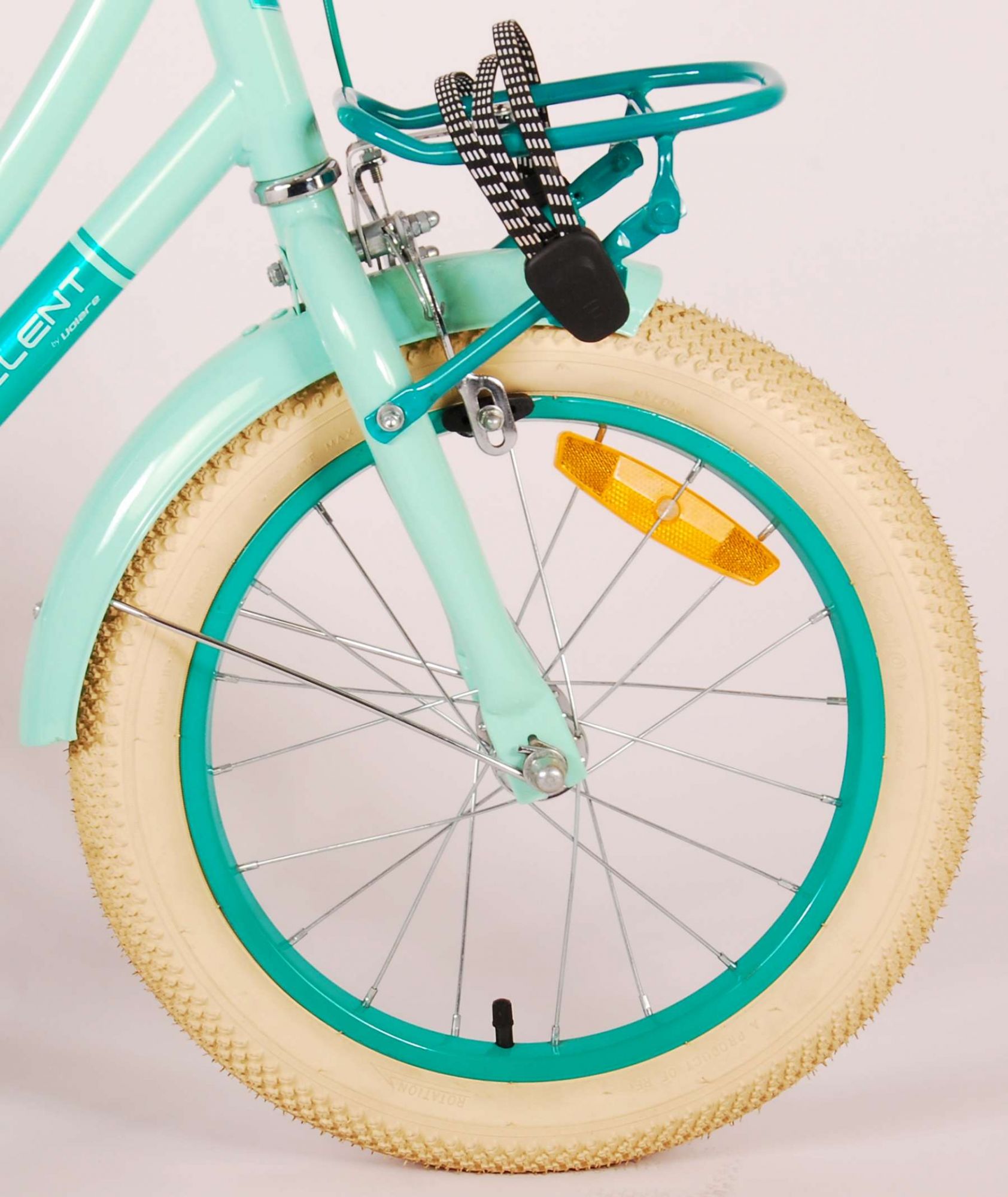 TPFSports Excellent Kinderfahrrad - Mädchen - 16 Zoll - Rücktritt + Handbremse - Grün