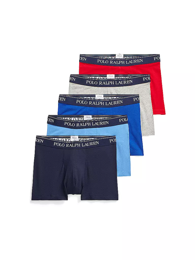 POLO RALPH LAUREN Pants 5-er Pkg blau grau rot blau