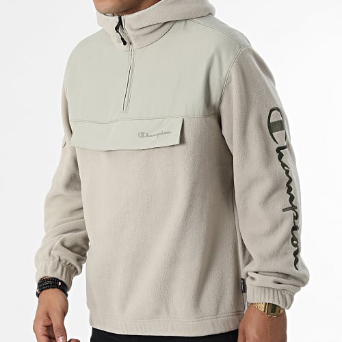 Veste Polaire Outdoor A Capuche 218107 Beige