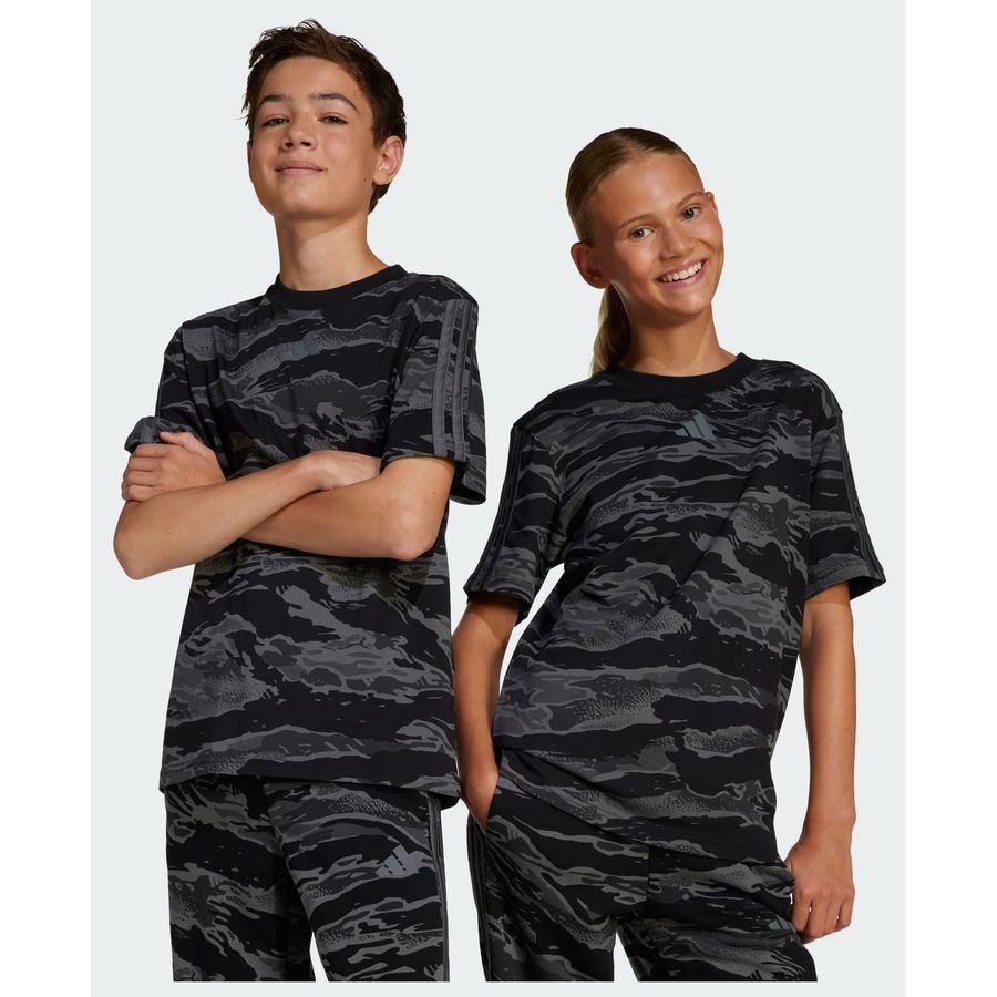Adidas T-shirt Camo Seasonal Essentials Enfants