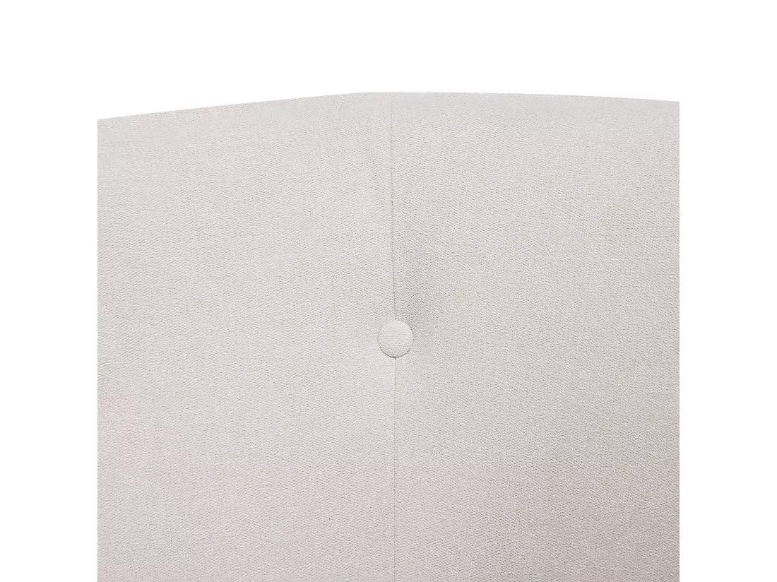 Fauteuil ODENZEN Tissu Blanc cassé