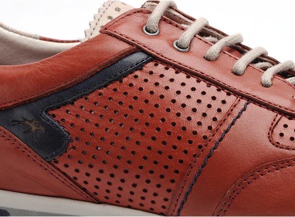 Fluchos basses homme f1188 rouge