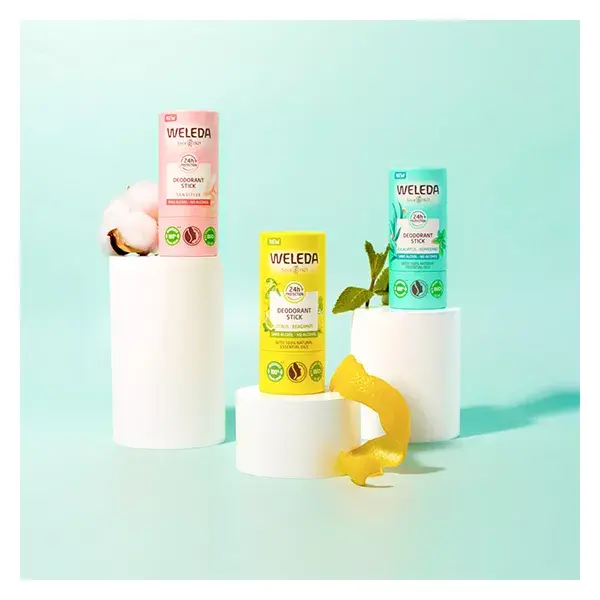 Desodorante em bastão Weleda Sensitive 50g