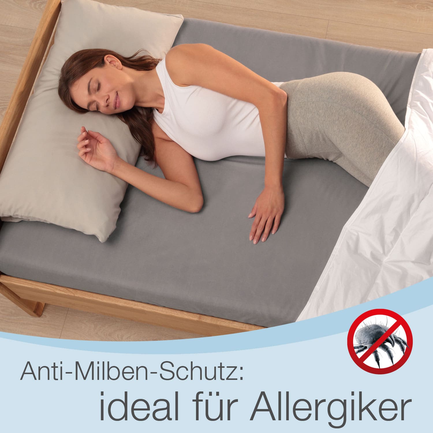 aktivshop Spannbettlaken Matratzenschutz »Wasserdicht«, 80x200x25cm
