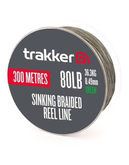 Trakker Sinking Braid Reel Line 13.6kg 300 m - Gevlochten lijn