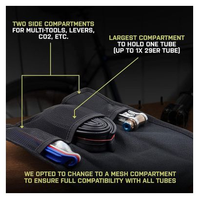 Sacoche de Selle Hokan 2.0 Saddle Roll Bag Vert