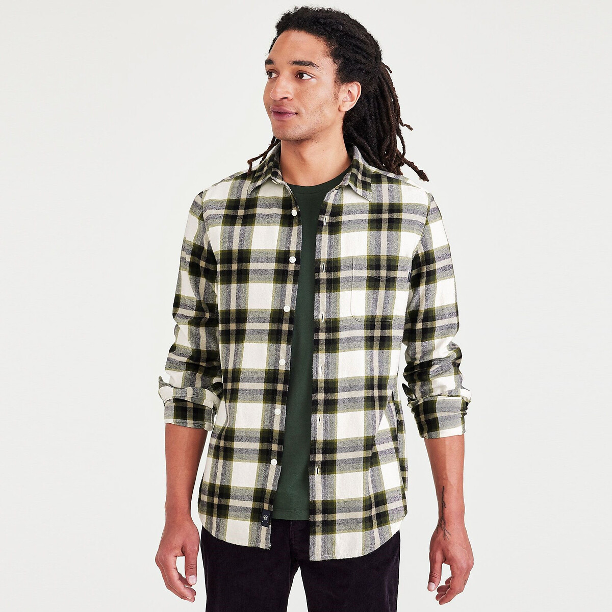 DOCKERS<br>Camisa xadrez