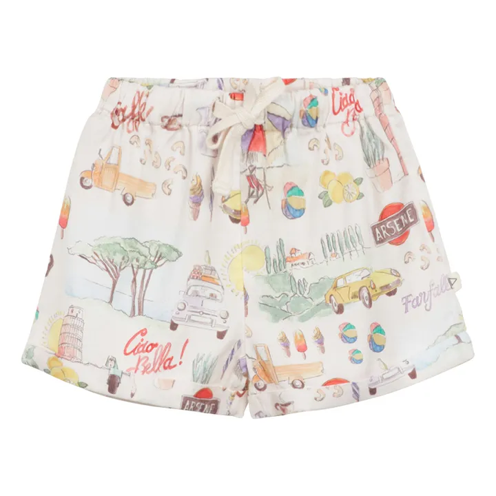 Arsène et Les Pipelettes Short Flex Lyocell | Ecru