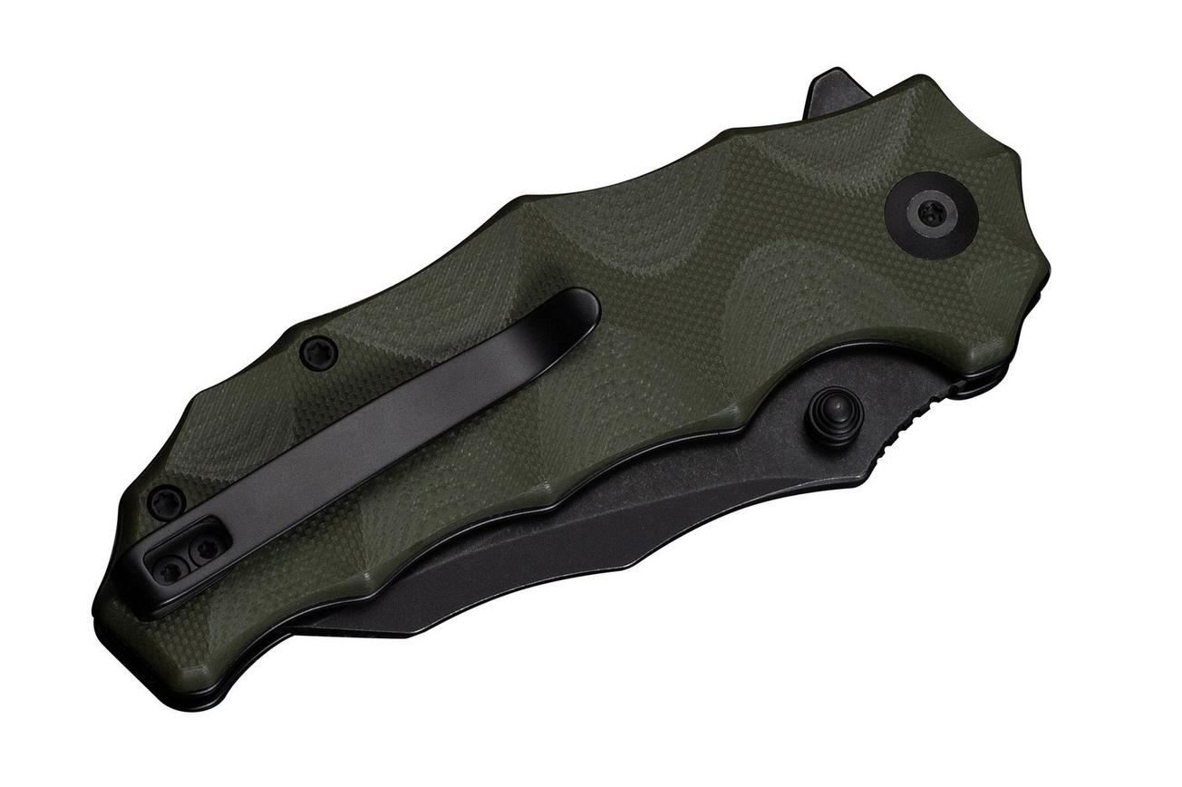 Civivi Natterjack C24028-1 Blackwashed 14C28N, Green G10, zakmes