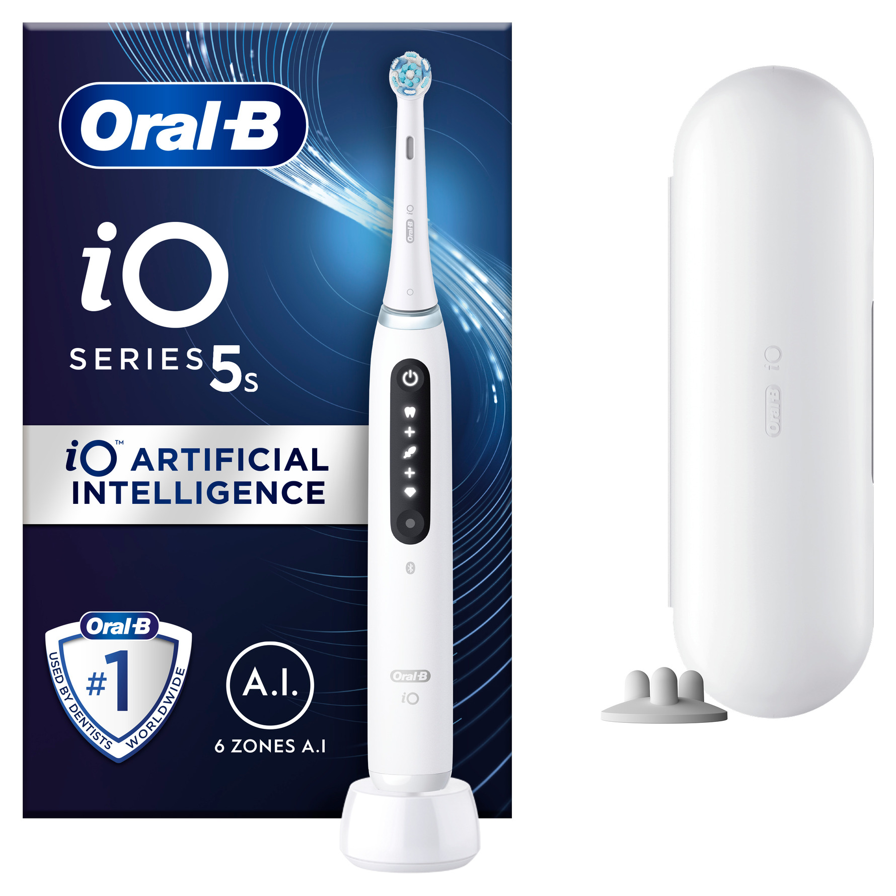 Oral-B iO 5s Eltandbørste Hvid
