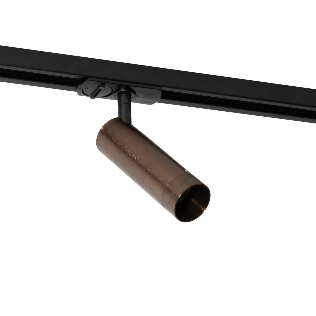Moderne spot donker brons voor railsysteem 1-fase 35mm - Iconic Jeana Luxe