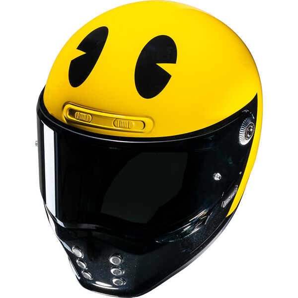 HJC - Casque V10 Pac Man Bandai Namco MC3 / Jaune