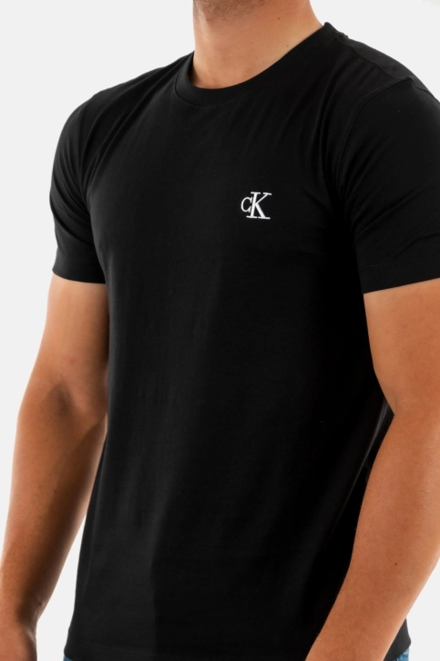 Tee shirt calvin klein jeans essential slim bae black