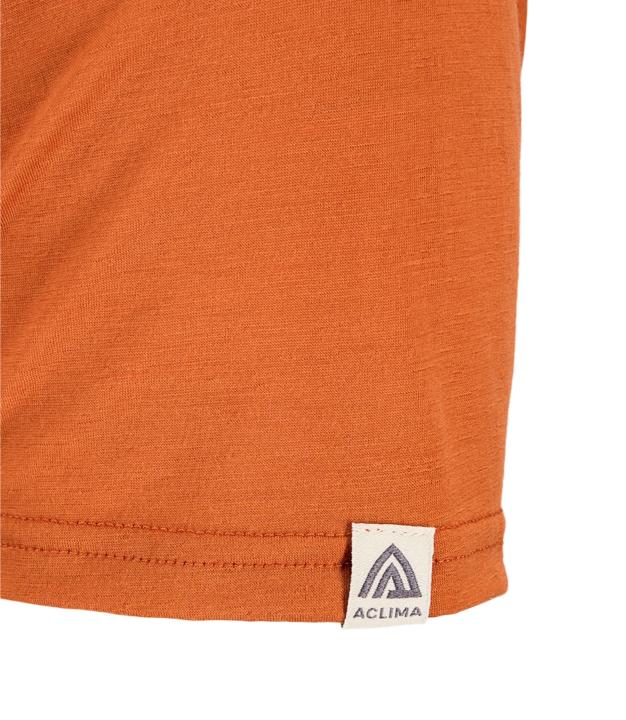 Aclima LightWool 140 Classic Tee Mountain Apricot Orange