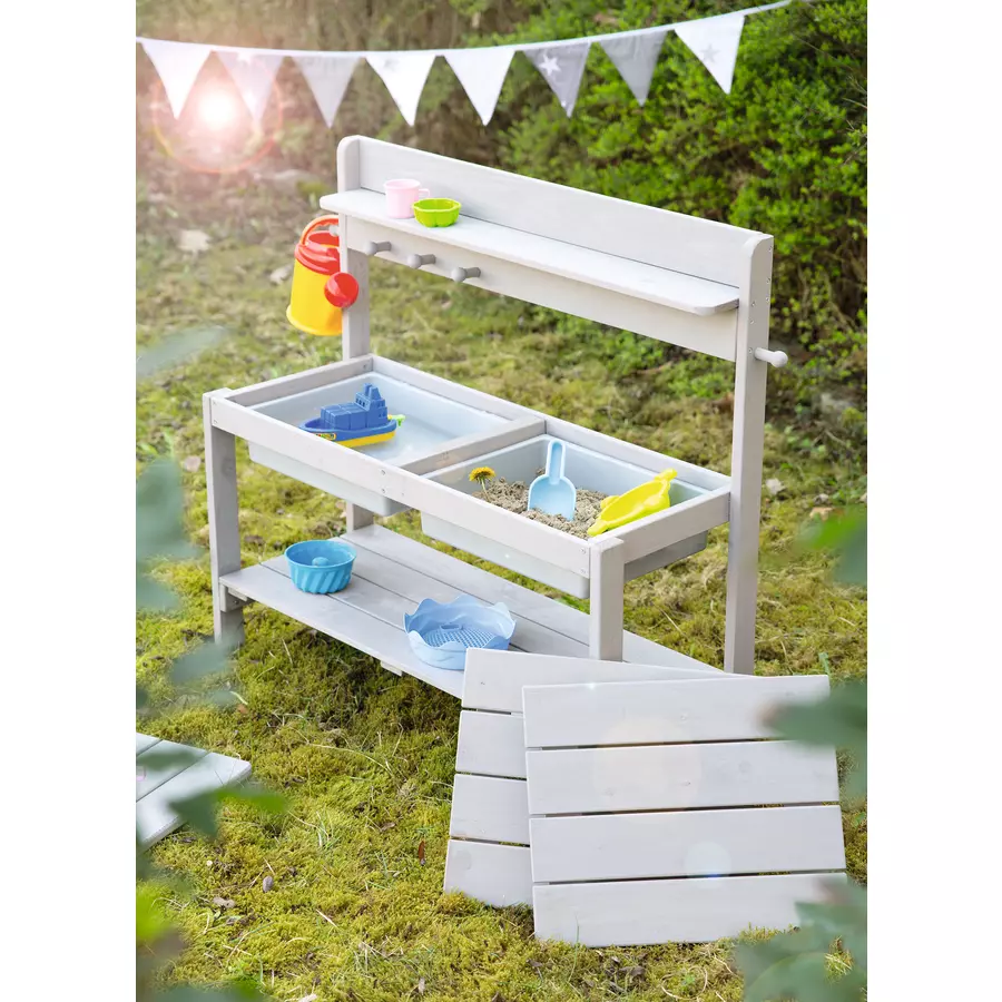 roba Outdoor Kinderküche mit Spielwanne FUN