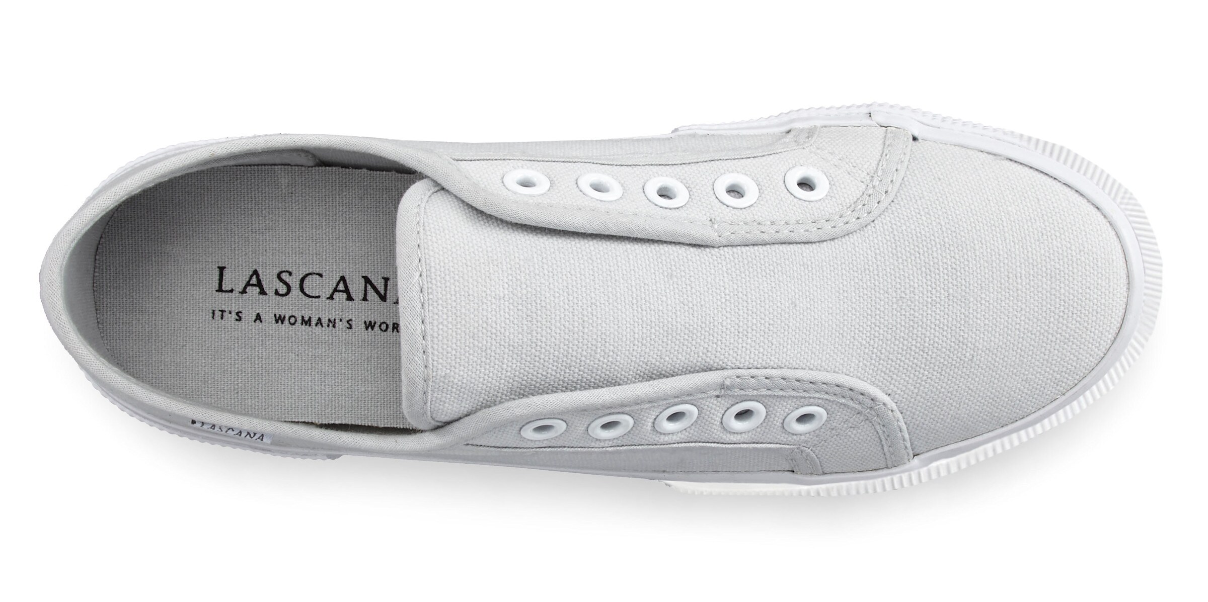 LASCANA Sneaker in hellgrau