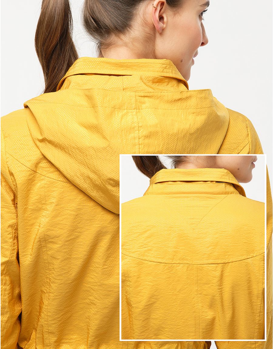 Parka jaune curry