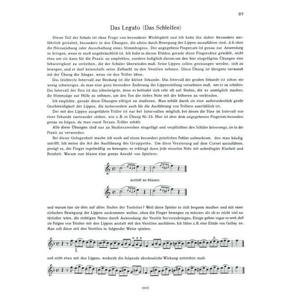 Friedrich Hofmeister Verlag Arban Schule für Trompete