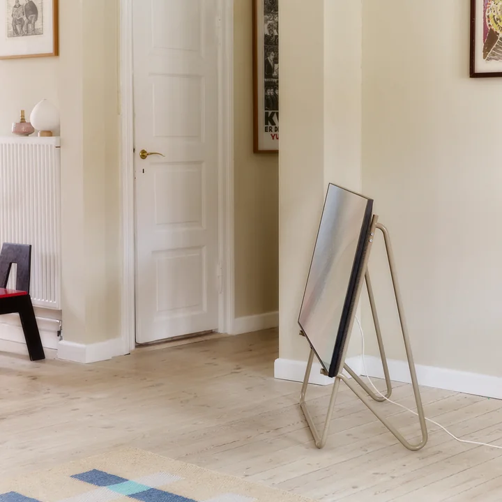 Pedestal - Bloom TV-Ständer, 40 - 70 Zoll, Chrom