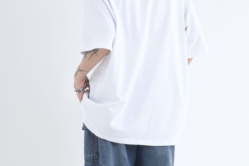 Banash - Gewassen baggy cargojeans