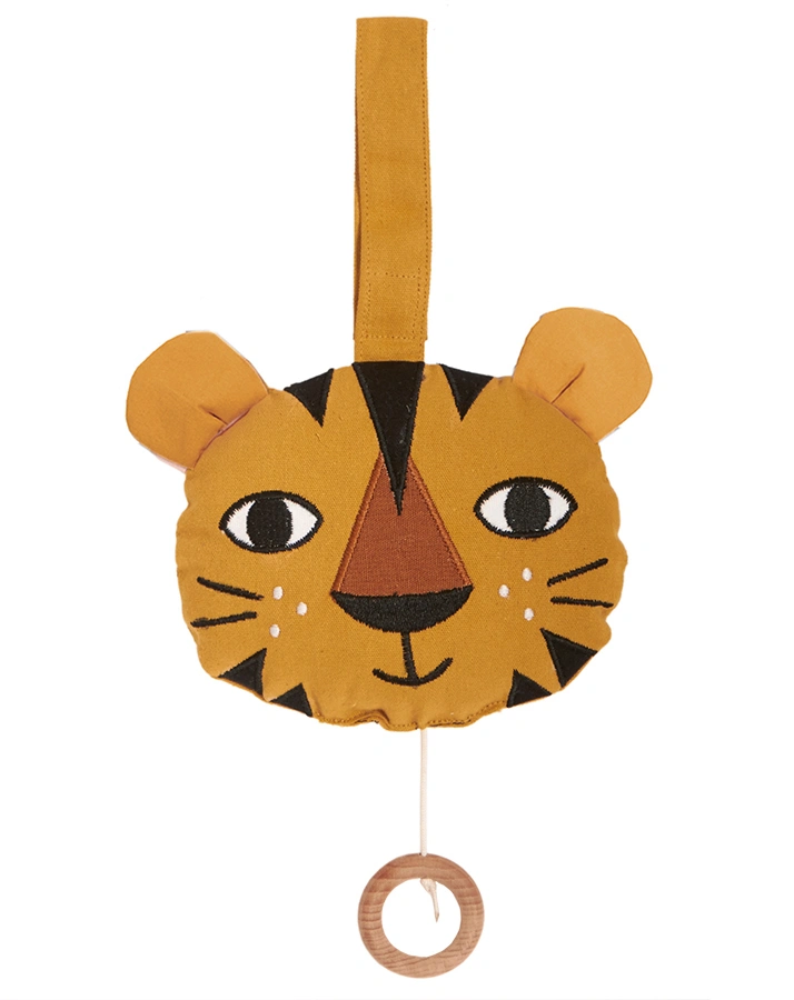 Spieluhr TIGER in braun