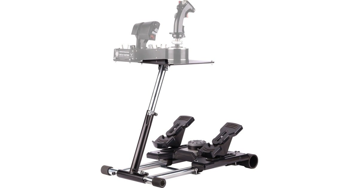 Wheel Stand ProDeluxe V2 Thrustmaster HOTAS WARTH houder  (Zwart, Voor Thrustmaster HOTAS WARTHOG, Saitek X-55, X52, Pro en X65)