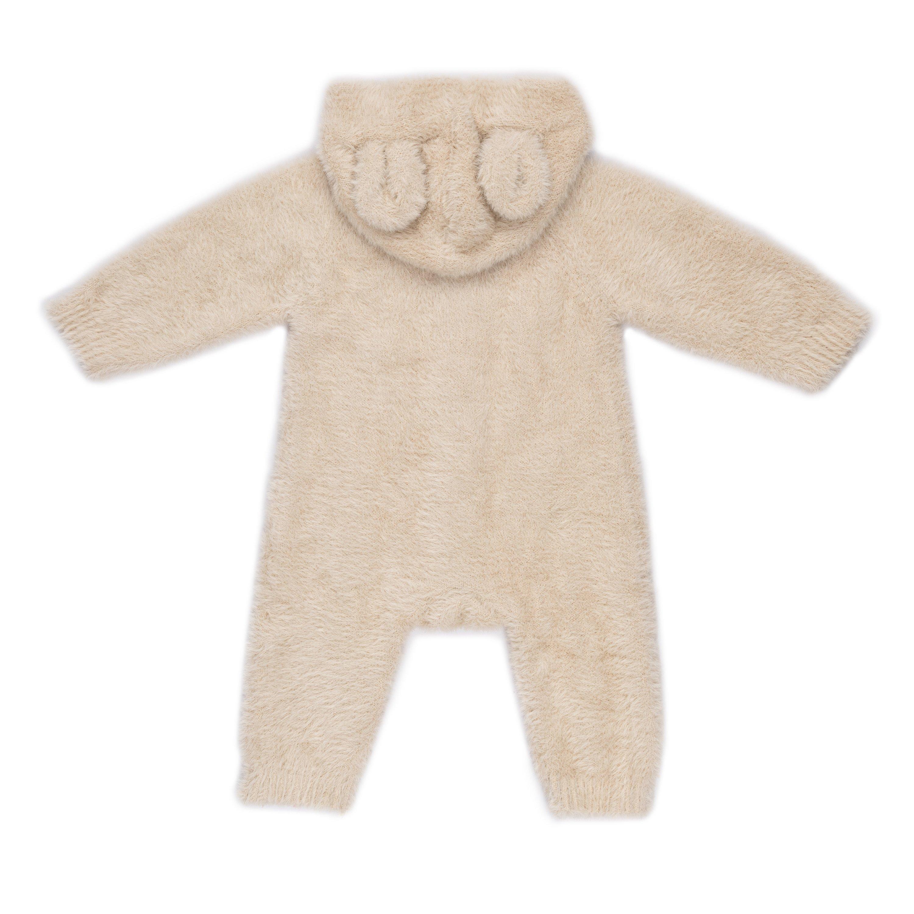 Hello World Studio Baby Boy Bear Romper and Rattle Gift