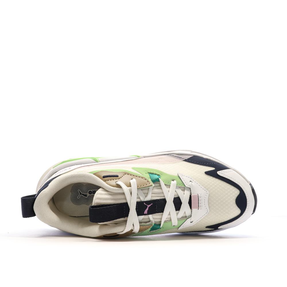 Puma Baskets Blanches/Vertes Femme Puma Spina