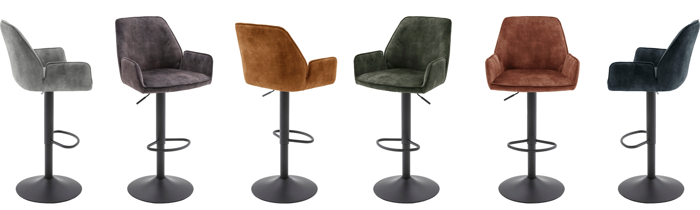 MCA furniture Bistrostuhl »OTTAWA Tresenstuhl Barstuhl Barmöbel Bistro« () Barhocker,Bistrostuhl,Barstuhl,drehbar,belastbar120kg,Sitzhöhe 63-84cm