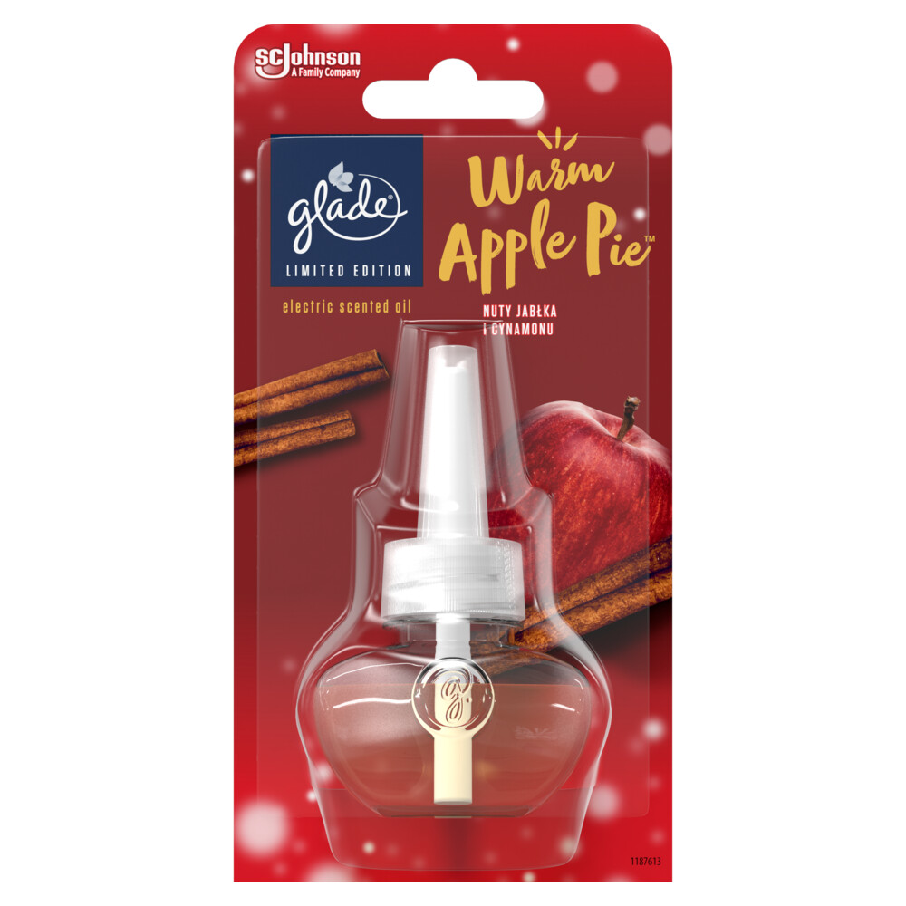 Glade Electric Scented Oil Navulling Warm Apple Pie20 ml