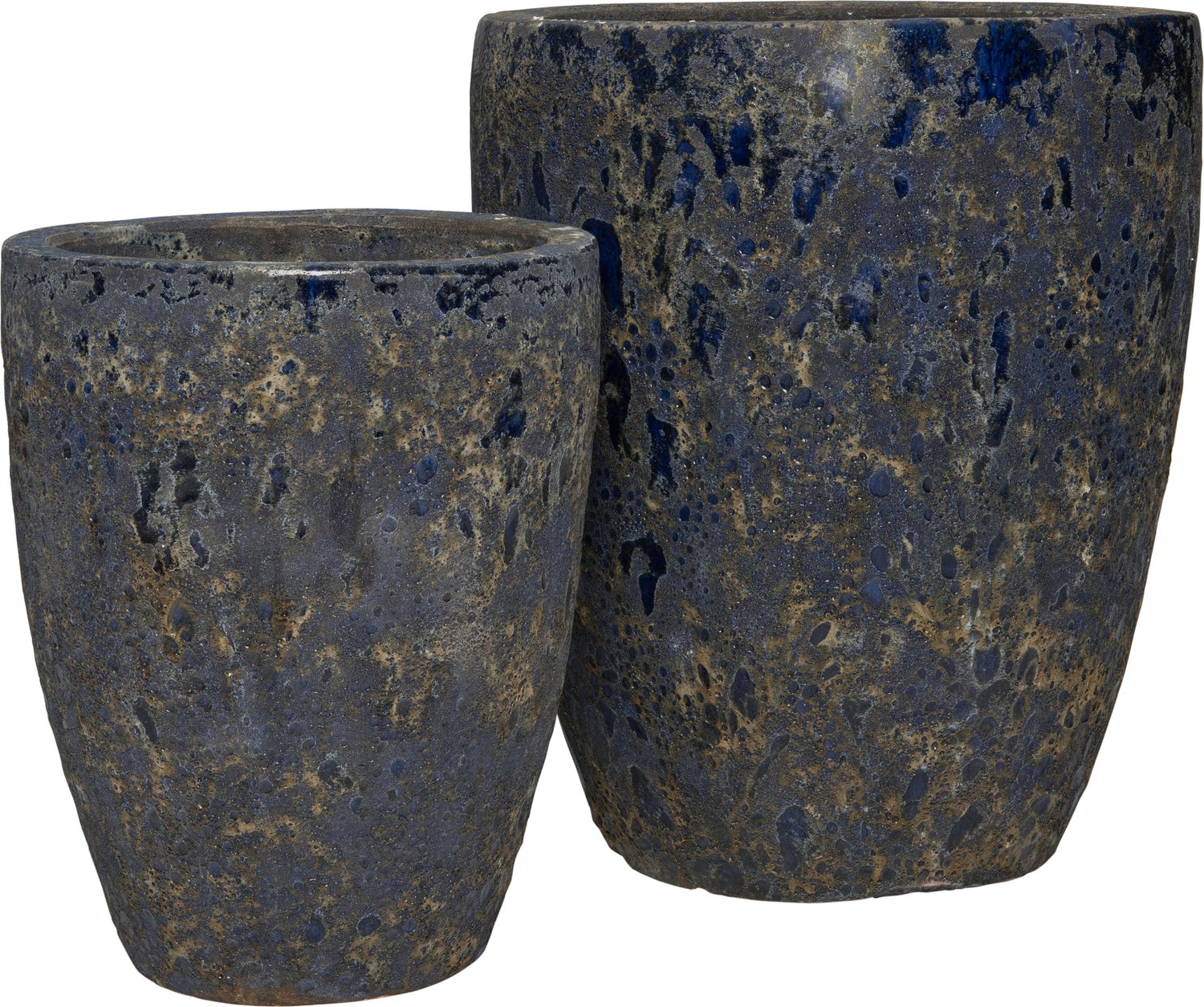 Intratuin bloempot Bubbel blauw D 45 H 54 cm