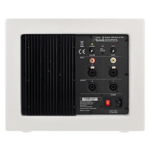 the box pro Achat 108 Sub A WH