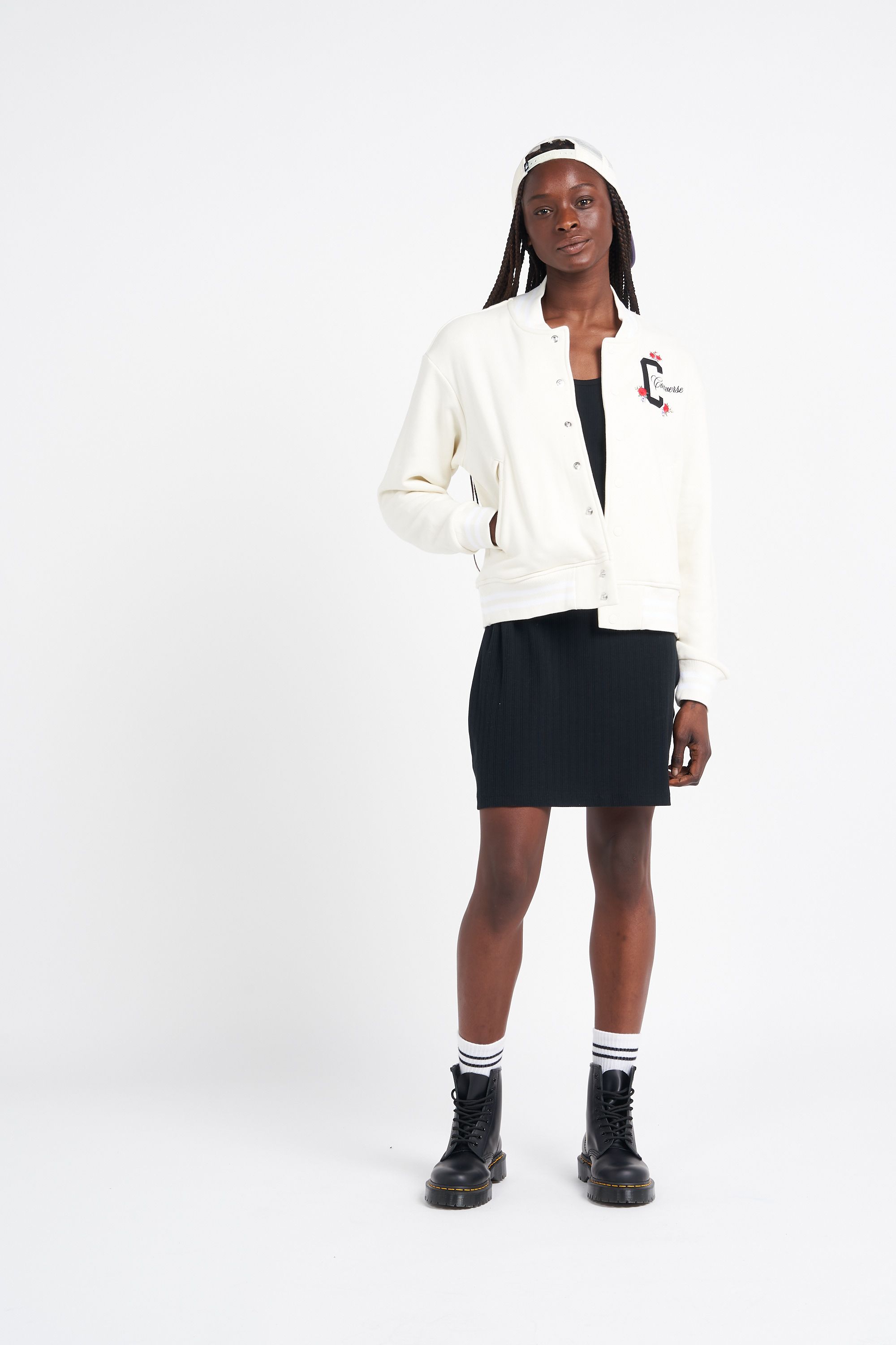 CONVERSE bomber Gran-Craft Beige