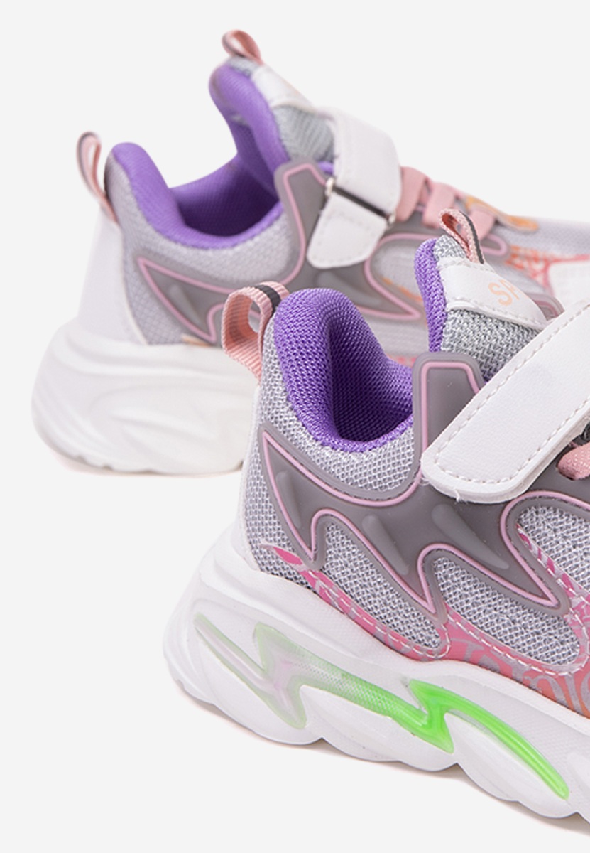 Baskets fille gris Flash A
