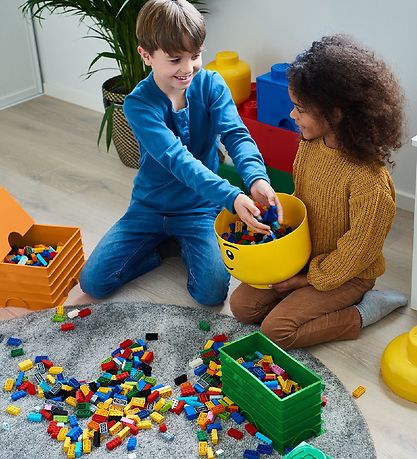 LEGO? Storage Opbevaringsboks - Stor - Hoved - 27 cm - Dreng