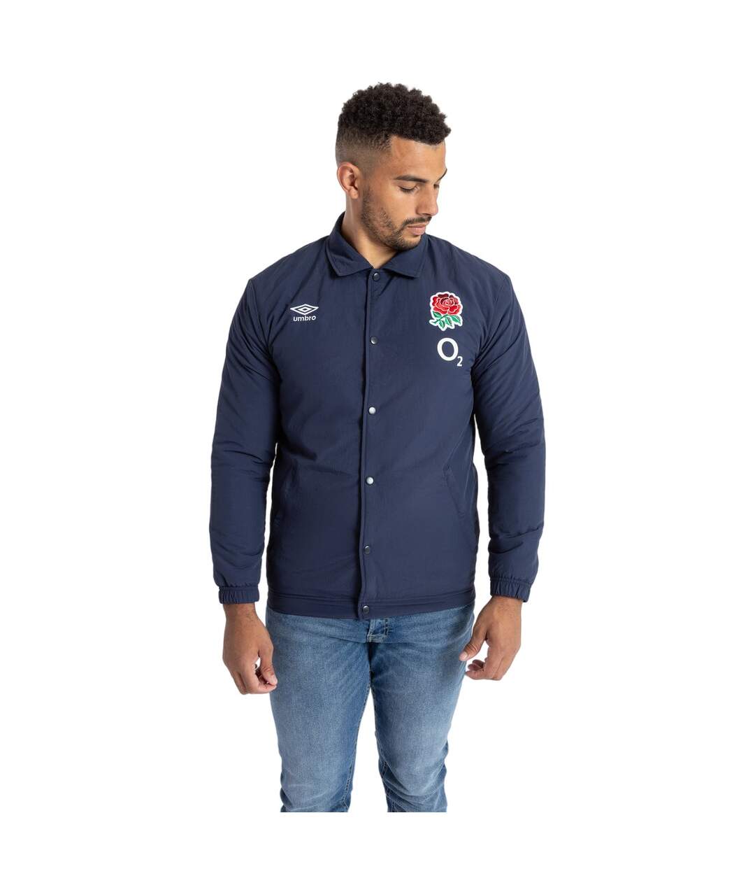Umbro - Veste d'entraîneur 23/24 - Homme (Bleu marine foncé) - UTUO1620