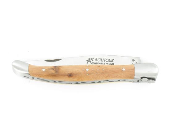 Laguiole Genévrier - 2 mitres Couteau de Poche - Laguiole par Fontenille Pataud