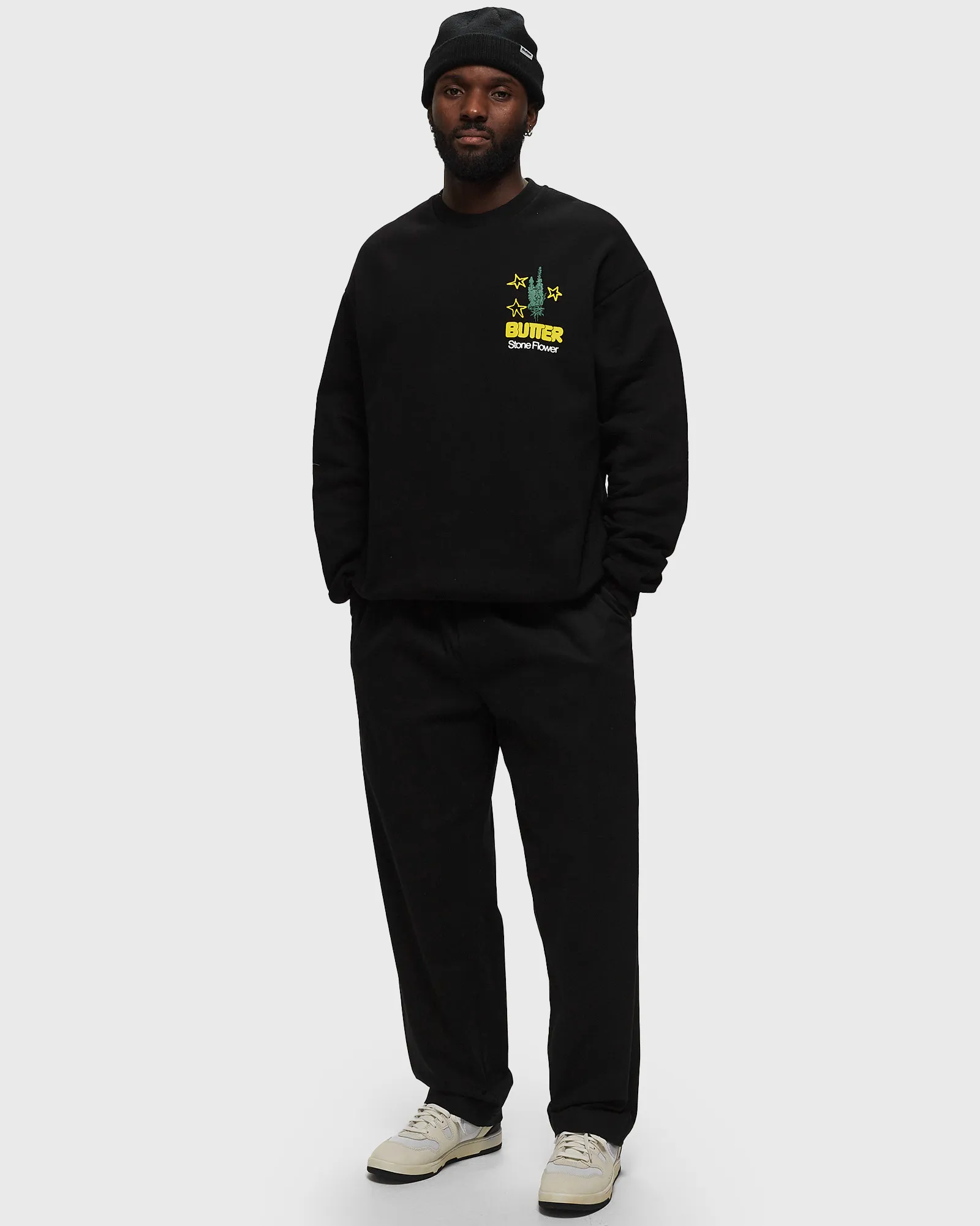 Butter Goods Stone Flower Crewneck