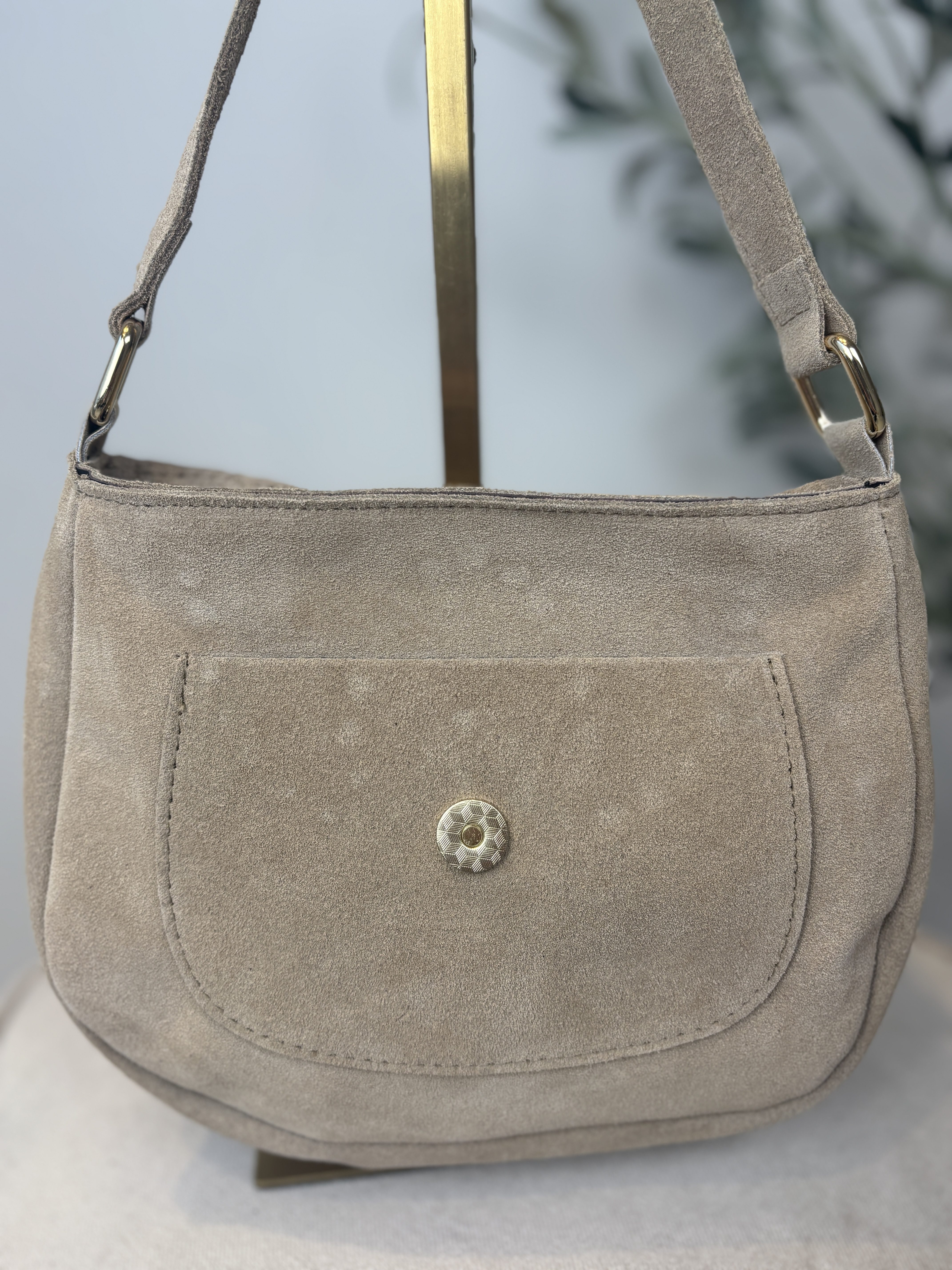Winona Bag - Suede Zand