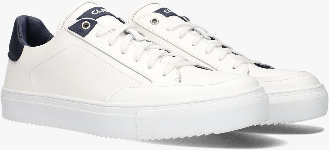 CLAY witte clay lage sneakers cl124h300