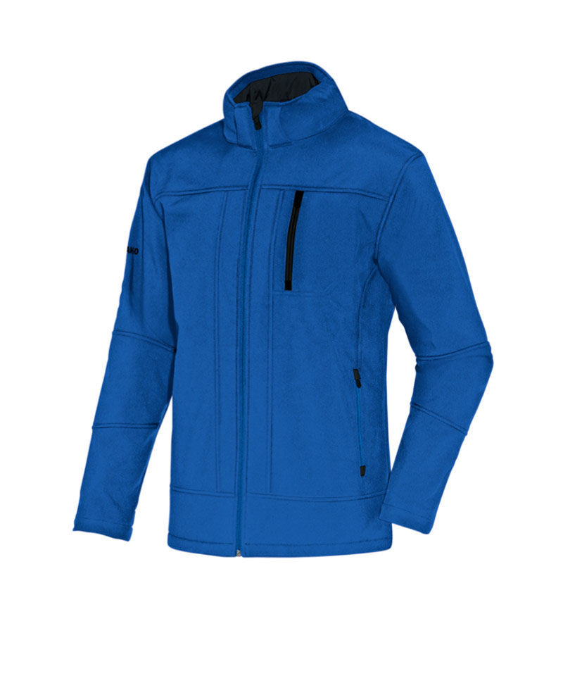 JAKO Team Softshelljacke Blau Schwarz F04